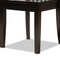 Baxton Studio Minette Modern and Contemporary Transitional Dark Brown Finished Wood 2-Piece Dining Chair Set 180-11426-Zoro - alternate 2